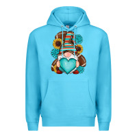 Ocean Blue western football gnomes Premium Hoodie - RanaPortraitStore