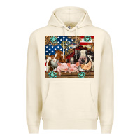 Tofu American farm animals Premium Hoodie - RanaPortraitStore