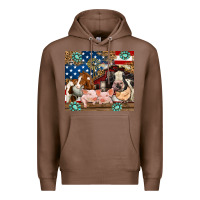 Chestnut American farm animals Premium Hoodie - RanaPortraitStore