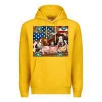 Lemon American farm animals Premium Hoodie - RanaPortraitStore