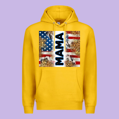 Premium Hoodie American mama
