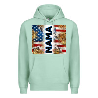 Seafoam American mama Premium Hoodie - RanaPortraitStore