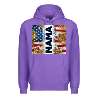 Purple American mama Premium Hoodie - RanaPortraitStore