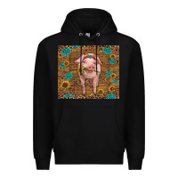 Black baby pig Premium Hoodie - RanaPortraitStore