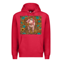 Cardinal baby pig Premium Hoodie - RanaPortraitStore