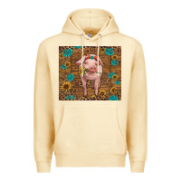Pina Colada baby pig Premium Hoodie - RanaPortraitStore
