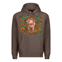 Coffee baby pig Premium Hoodie - RanaPortraitStore