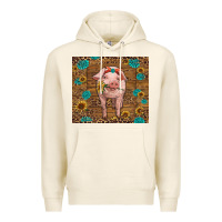 Tofu baby pig Premium Hoodie - RanaPortraitStore