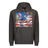 Smoke American Premium Hoodie - RanaPortraitStore