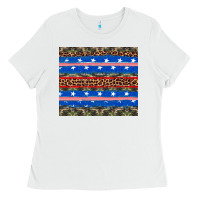 White armed forces day Ladies Tee - Artiststas