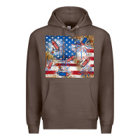 Coffee American Premium Hoodie - RanaPortraitStore