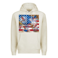 Oatmeal Heather American Premium Hoodie - RanaPortraitStore