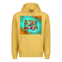 Antique Gold birthday diva Premium Hoodie - RanaPortraitStore
