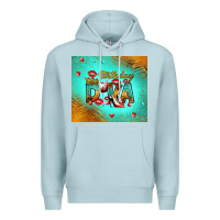 Blue Mist birthday diva Premium Hoodie - RanaPortraitStore