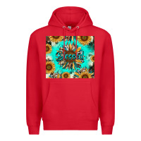 Red blessed sunflowers Premium Hoodie - RanaPortraitStore