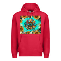 Cardinal blessed sunflowers Premium Hoodie - RanaPortraitStore