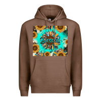 Chestnut blessed sunflowers Premium Hoodie - RanaPortraitStore