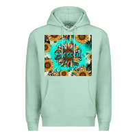 Seafoam blessed sunflowers Premium Hoodie - RanaPortraitStore