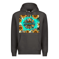 Smoke blessed sunflowers Premium Hoodie - RanaPortraitStore