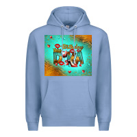 Colony Blue birthday diva Premium Hoodie - RanaPortraitStore