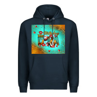 Navy birthday diva Premium Hoodie - RanaPortraitStore