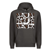 Smoke cowhide pattern Premium Hoodie - RanaPortraitStore