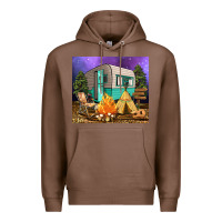 Chestnut camping Premium Hoodie - RanaPortraitStore