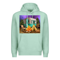Seafoam camping Premium Hoodie - RanaPortraitStore