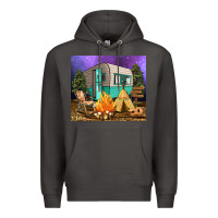 Smoke camping Premium Hoodie - RanaPortraitStore