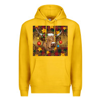 Lemon Christmas cow Premium Hoodie - RanaPortraitStore