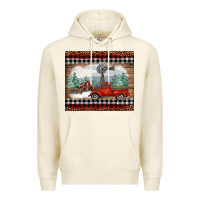 Tofu christmas farm and truck Premium Hoodie - RanaPortraitStore