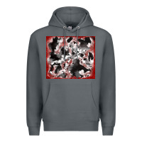 Rock cowhide glitter tooled leather Premium Hoodie - RanaPortraitStore