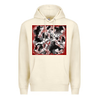 Sandshell cowhide glitter tooled leather Premium Hoodie - RanaPortraitStore