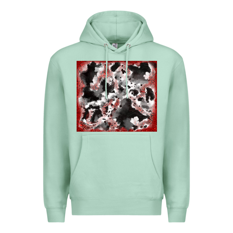 Cowhide Glitter Tooled Leather Premium Hoodie by RanaPortraitStore | Teevron