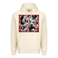 Tofu cowhide glitter tooled leather Premium Hoodie - RanaPortraitStore