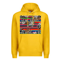 Lemon cowhide leopard serape Premium Hoodie - RanaPortraitStore