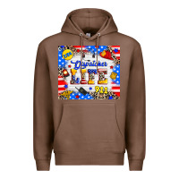 Chestnut dispatcher life Premium Hoodie - RanaPortraitStore