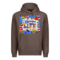 Coffee dispatcher life Premium Hoodie - RanaPortraitStore