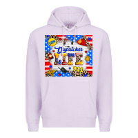 Lilac dispatcher life Premium Hoodie - RanaPortraitStore