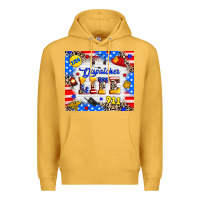 Mustard dispatcher life Premium Hoodie - RanaPortraitStore