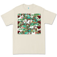 Bone christmas magic pattern Premium Tee - CowhideDigitalArt