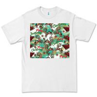White christmas magic pattern Premium Tee - CowhideDigitalArt
