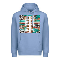 Colony Blue customized mama Premium Hoodie - RanaPortraitStore