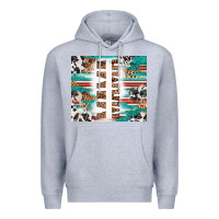 Heather Grey customized mama Premium Hoodie - RanaPortraitStore