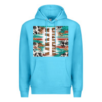 Ocean Blue customized mama Premium Hoodie - RanaPortraitStore