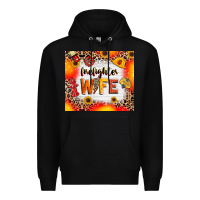 Black firefighter wife Premium Hoodie - RanaPortraitStore