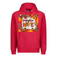 Cardinal firefighter wife Premium Hoodie - RanaPortraitStore