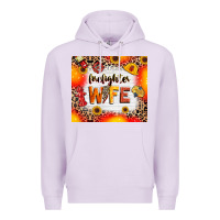 Lilac firefighter wife Premium Hoodie - RanaPortraitStore