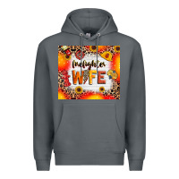 Rock firefighter wife Premium Hoodie - RanaPortraitStore