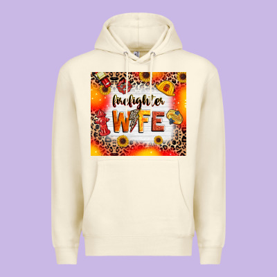 Premium Hoodie firefighter wife